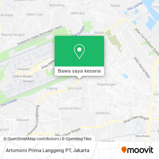 Peta Artomoro Prima Langgeng PT