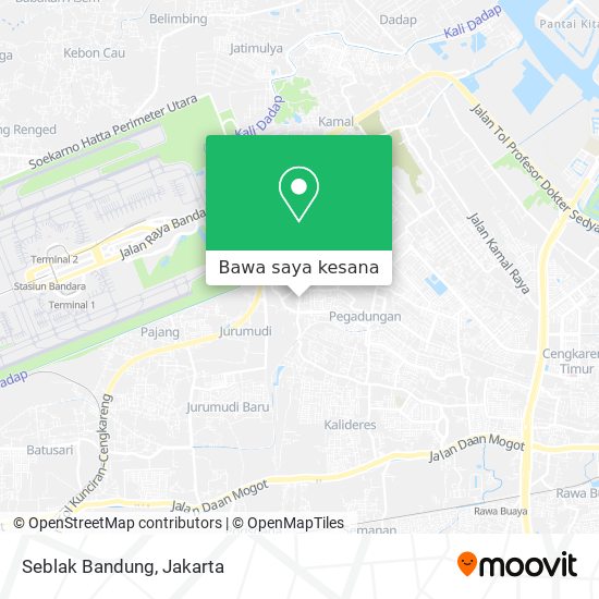 Peta Seblak Bandung