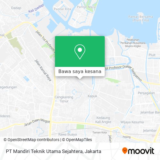 Peta PT Mandiri Teknik Utama Sejahtera