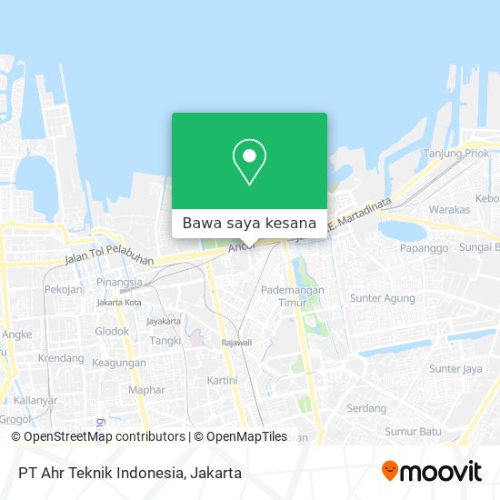 Peta PT Ahr Teknik Indonesia
