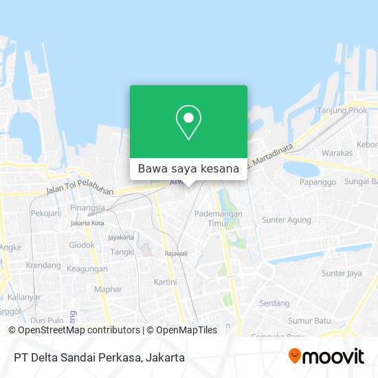 Peta PT Delta Sandai Perkasa