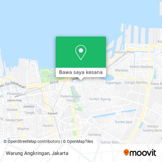 Peta Warung Angkringan