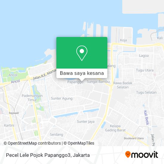 Peta Pecel Lele Pojok Papanggo3