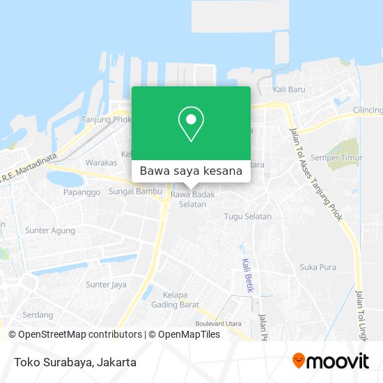 Peta Toko Surabaya