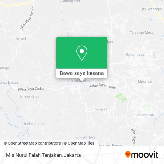 Peta Mis Nurul Falah Tanjakan