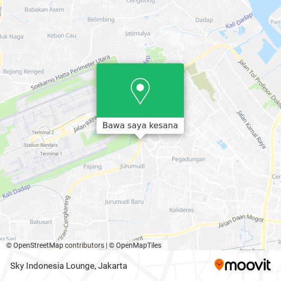 Peta Sky Indonesia Lounge