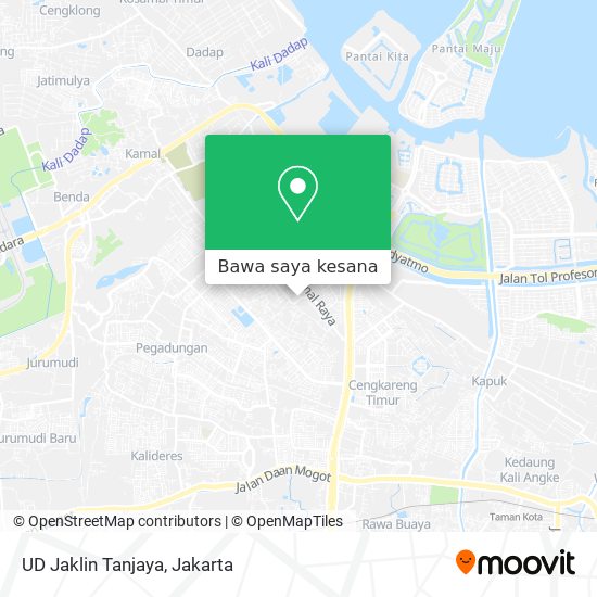 Peta UD Jaklin Tanjaya