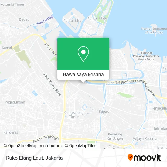 Peta Ruko Elang Laut