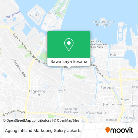 Peta Agung Intiland Marketing Galery