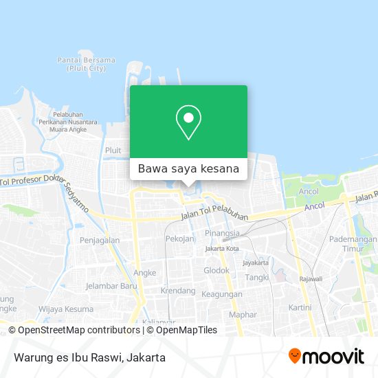 Peta Warung es Ibu Raswi