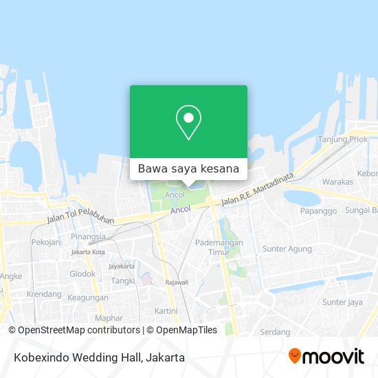 Peta Kobexindo Wedding Hall