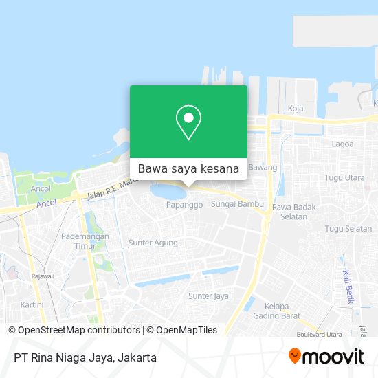 Peta PT Rina Niaga Jaya