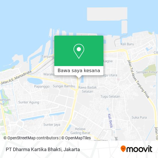 Peta PT Dharma Kartika Bhakti
