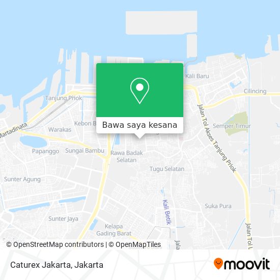 Peta Caturex Jakarta