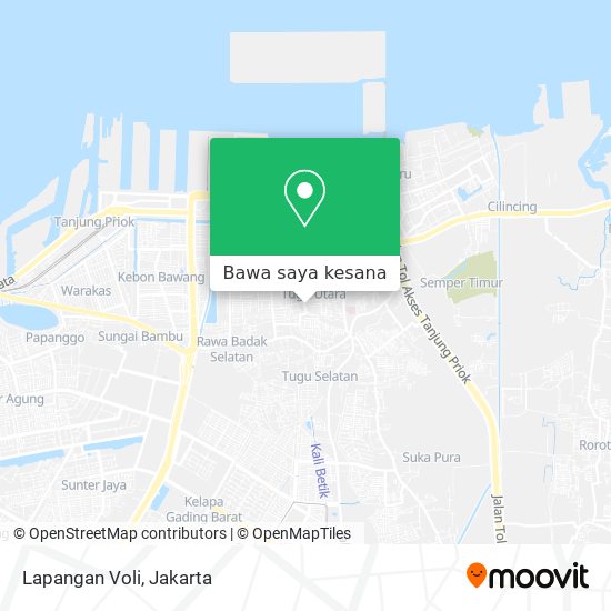 Peta Lapangan Voli