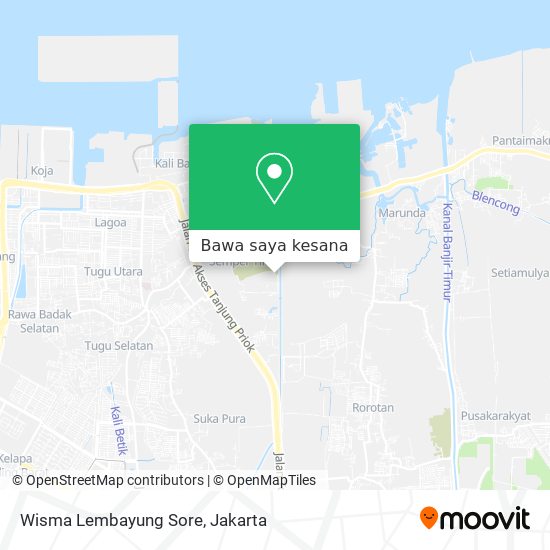 Peta Wisma Lembayung Sore