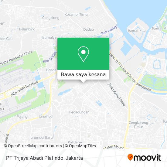 Peta PT Trijaya Abadi Platindo