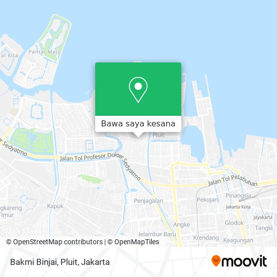 Peta Bakmi Binjai, Pluit