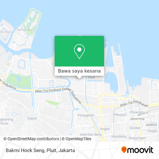 Peta Bakmi Hock Seng, Pluit