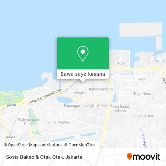 Peta Sosis Bakso & Otak Otak