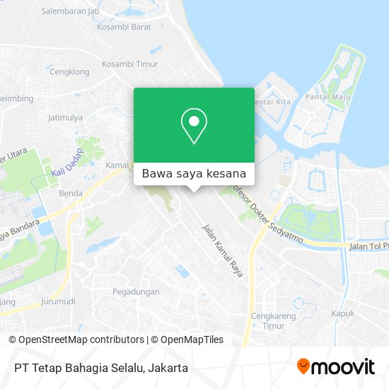 Peta PT Tetap Bahagia Selalu