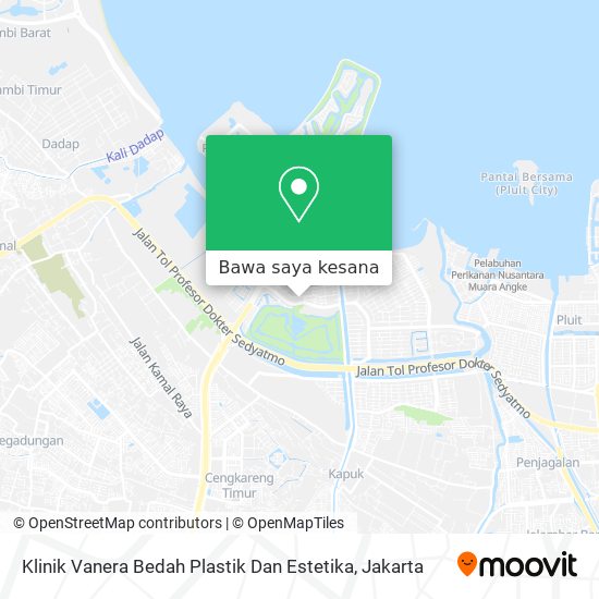 Peta Klinik Vanera Bedah Plastik Dan Estetika