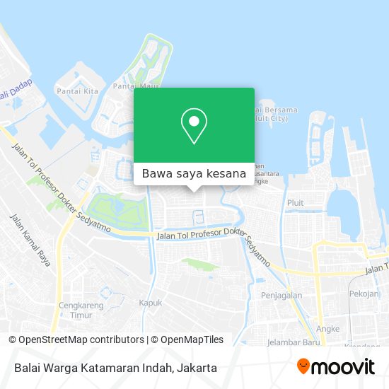 Peta Balai Warga Katamaran Indah