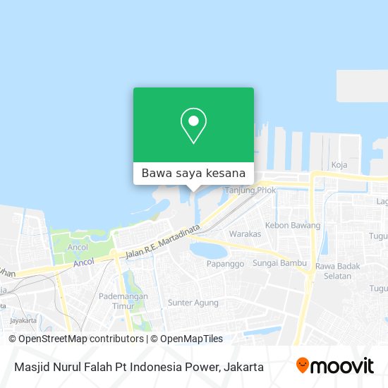 Peta Masjid Nurul Falah Pt Indonesia Power