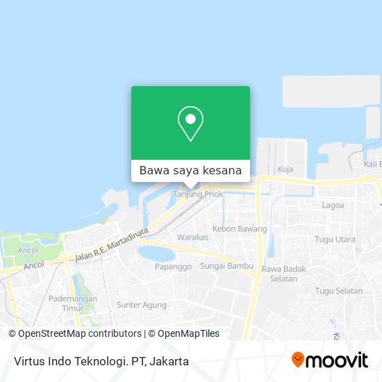 Peta Virtus Indo Teknologi. PT
