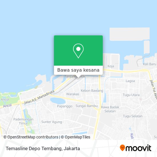 Peta Temasline Depo Tembang