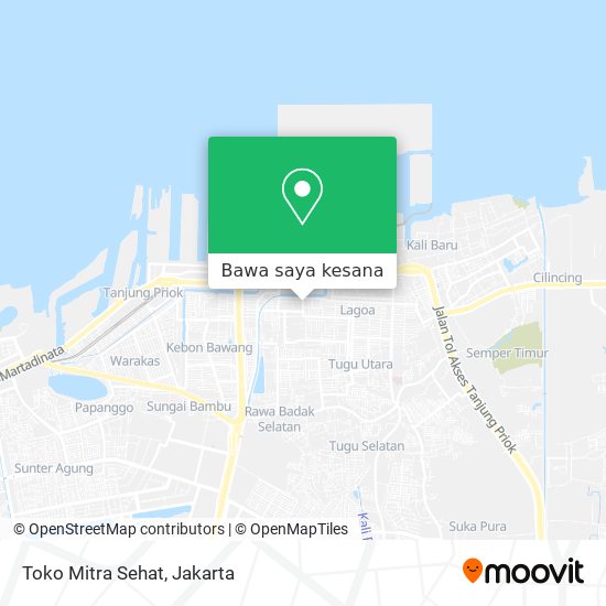 Peta Toko Mitra Sehat