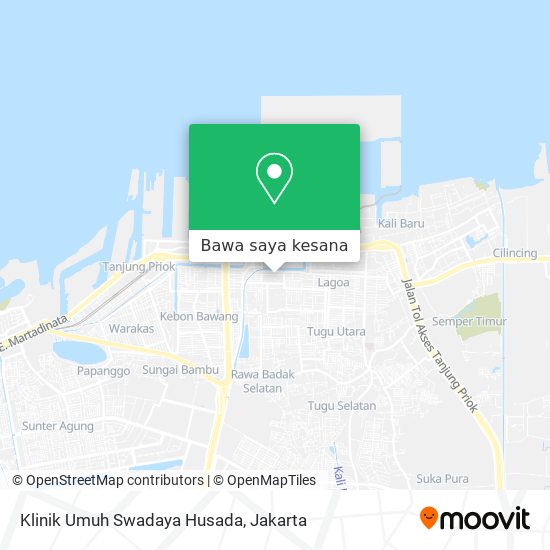 Peta Klinik Umuh Swadaya Husada