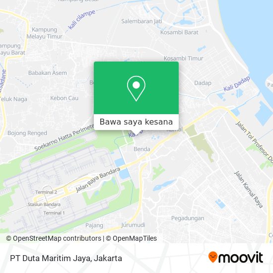 Peta PT Duta Maritim Jaya