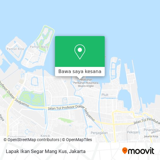 Peta Lapak Ikan Segar Mang Kus