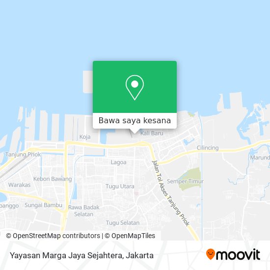 Peta Yayasan Marga Jaya Sejahtera