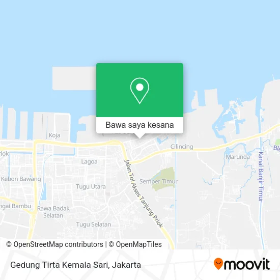 Peta Gedung Tirta Kemala Sari