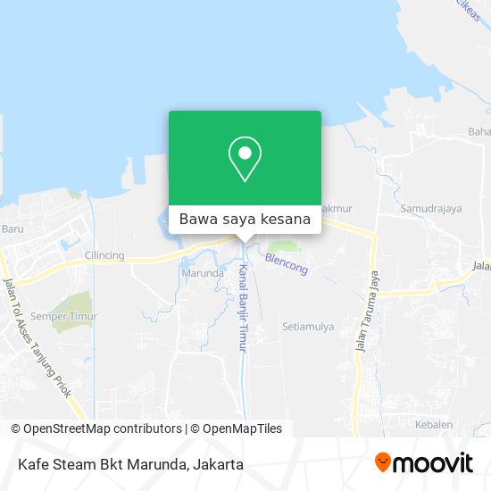 Peta Kafe Steam Bkt Marunda