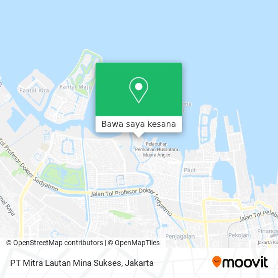 Peta PT Mitra Lautan Mina Sukses