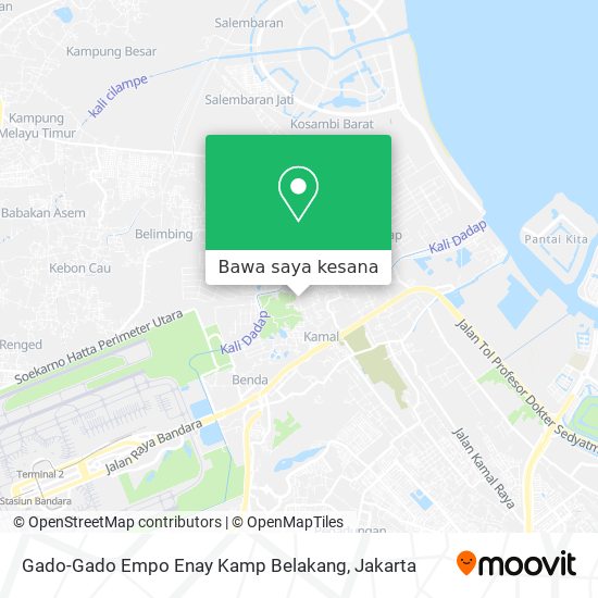 Peta Gado-Gado Empo Enay Kamp Belakang