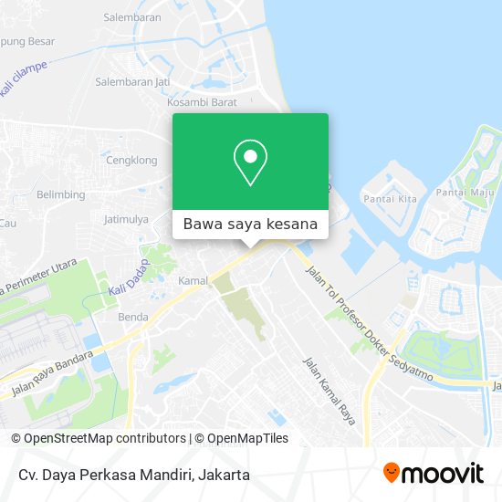 Peta Cv. Daya Perkasa Mandiri