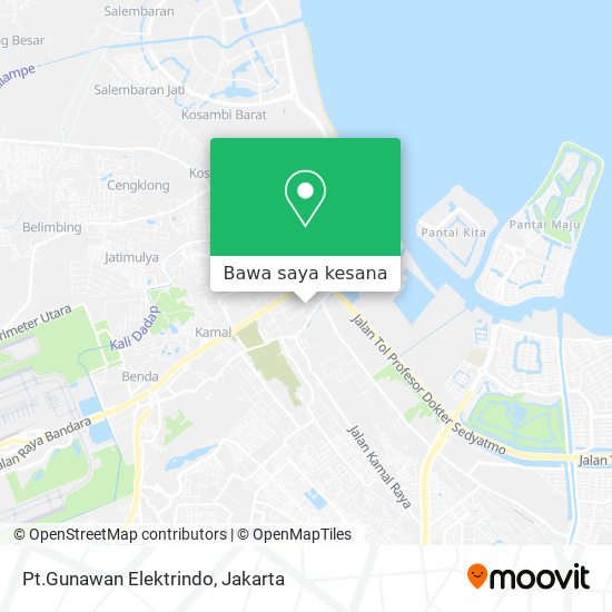 Peta Pt.Gunawan Elektrindo