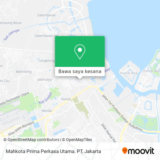 Peta Mahkota Prima Perkasa Utama. PT