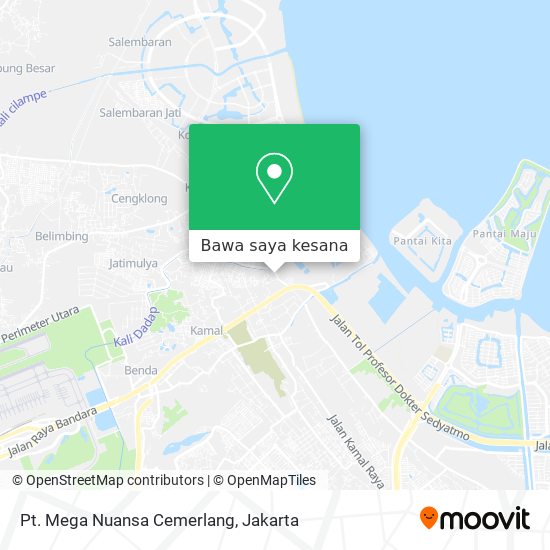 Peta Pt. Mega Nuansa Cemerlang