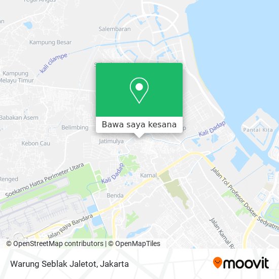 Peta Warung Seblak Jaletot