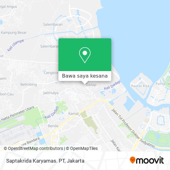 Peta Saptakrida Karyamas. PT