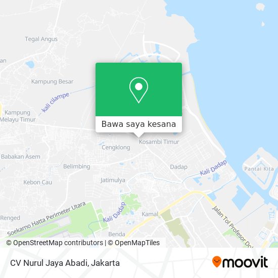 Peta CV Nurul Jaya Abadi