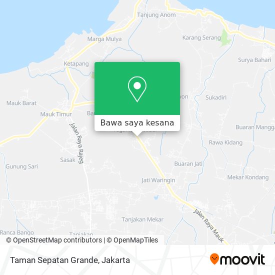 Peta Taman Sepatan Grande
