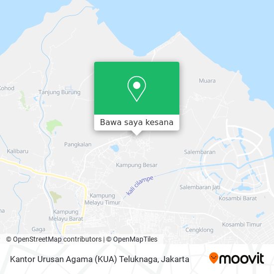 Peta Kantor Urusan Agama (KUA) Teluknaga