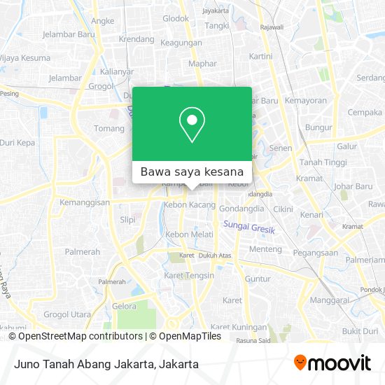 Peta Juno Tanah Abang Jakarta