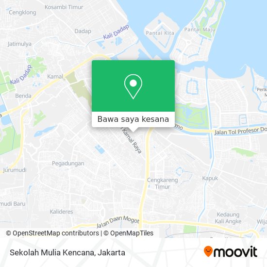 Peta Sekolah Mulia Kencana